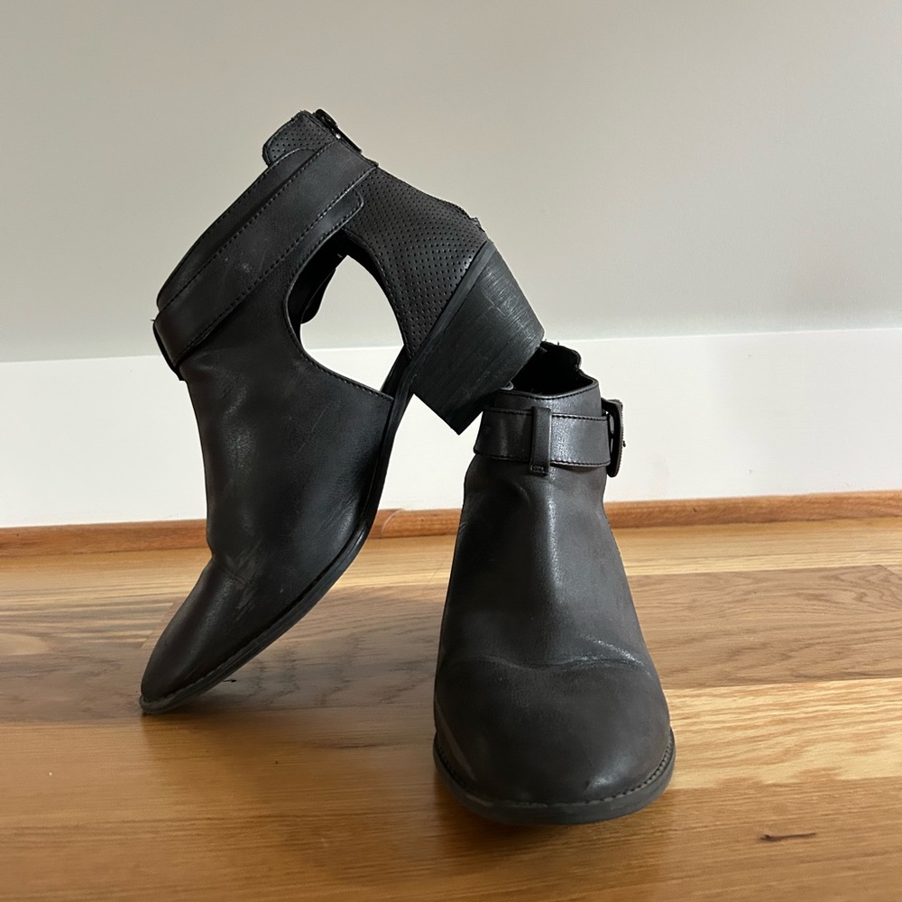 Women's Black Ankle Boots